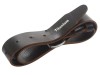 Bi-Metal 2In Black (Titanium) Leather Belt