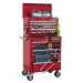 Toolchest Combination 10 Drawer - Ball Bearing Runners - Red with 146pc Tool Kit