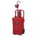 Sealey 55ltr Mobile Dispensing Tank with Oil Rotary Pump - Red