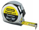 Stanley Tools PowerLock BladeArmor Pocket Tape 10m/33ft (Width 25mm) - £17.45 Inc VAT