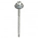 Timco 5.5/6.3 x 98 Self-Drilling Screws - Hex - For Light Section Composite Panel - Exterior - Silver - With EPDM Washer