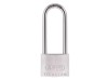 ABUS Mechanical 64TI/40mm TITALIUM Padlock 63mm Long Shackle