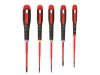 Bahco BE-9872SL ERGO VDE Insulated Screwdriver Set, 5 Piece