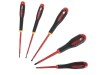 Bahco BE-9881S ERGO VDE Insulated Screwdriver Set, 5 Piece