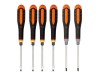 Bahco BE-9882TB ERGO Through Blade Screwdriver Set, 6 Piece