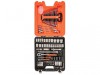 Bahco S106 1/4in &1/2in DriveSocket & Spanner Set, 106 Piece