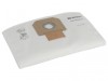 Bosch Powertool Accessories Fleece Filter Bag Pack of 5