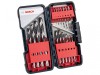 Bosch Powertool Accessories HSS Twist PointTeQ Drill Bit ToughBox Set, 18 Piece