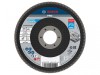Bosch Powertool Accessories PRO X571 Flap Disc, Angled 115 x 22.23 x G40