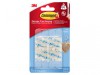 Command Clear Mini Hooks (Pack 6)