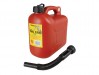 Silverhook Leaded Petrol Can & Spout Red 5 litre