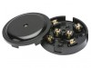 Dencon 6-Terminal Junction Box 20A Black