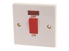 Dencon Double Pole Switch with Pilot Lamp 45A