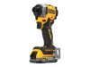 DEWALT DCF850 E2T XR BL Impact Driver 18V 2 x 1.7Ah POWERSTACK Li-ion