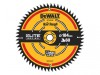 DEWALT ELITE Series Mitre Saw Blade 184 x 16mm x 60T