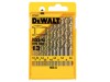 DEWALT HSS-G Jobber Drill Bit Set, 13 Piece