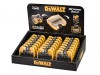 DEWALT Impact Torsion Bits PZ2 25mm Tic Tac Display 21 x Packs of 25
