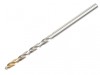 Dormer A002 HSS-TiN Coated Jobber Drill 3.00mm OL:61mm WL:33mm