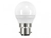 Energizer LED BC (B22) Opal Golf Non-Dimmable Bulb, Warm White 470 lm 5.2W