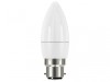 Energizer LED BC (B22) Opal Candle Non-Dimmable Bulb, Warm White 250 lm 3.3W