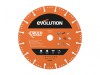 Evolution Multi-Material Diamond Demolition Disc Cutter Blade 255 x 22.2mm