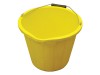 Faithfull Heavy-Duty Bucket 14 litre (3 gallon) - Yellow