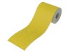 Faithfull Aluminium Oxide Sanding Paper Roll Yellow 115mm x 5m 120G
