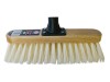 Faithfull Soft Cream PVC Bristle Broom Head 300mm (12in) Threaded Socket