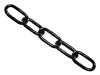 Faithfull Black Japanned Chain 4mm x 30m Reel - Max. Load 120kg