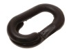 Faithfull Plastic Joining Links 8mm Black (Pack 4)