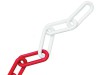 Faithfull Plastic Chain 8mm x 12.5m Red / White
