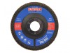 Faithfull Aluminium Oxide Flap Disc 115 x 22mm 40 Grit