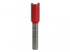 Faithfull Router Bit TCT Two Flute 10.0 x 19mm 1/4in Shank