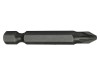 Faithfull Pozi S2 Grade Steel Screwdriver Bits PZ1 x 50mm (Pack 3)