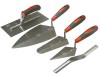 Faithfull Soft Grip Handle Trowel Pack 5 Piece
