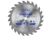 Faithfull TCT Cordless Trimsaw Blade 136 x 10mm x 24T POS