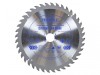 Faithfull TCT Cordless Trimsaw Blade 165 x 20mm x 40T POS