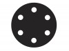 Flexovit Hook & Loop Sanding Disc 150mm Fine 120G (Pack 6)