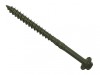 ForgeFix Timber Fixing Screws Green Treated 6.3 x 65mm Bag 20