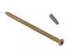 ForgeFix Concrete Frame Screw TORX Compatible High-Low Thread ZYP 7.5 x 42mm Bag 10