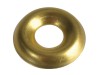 ForgeFix Screw Cup Washers Solid Brass Polished No.6 Bag 200