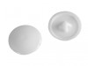 ForgeFix Pozi Compatible Cover Cap White No.6-8 Bag 100