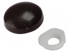 ForgeFix Domed Cover Cap Black No. 6-8 Bag 25