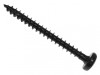 ForgeFix Spectre PZ Compatible Wood Screw Pan Black 5.0 x 40mm Box 200