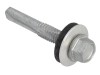 ForgeFix TechFast Hex Head Roofing Screw Self-Drill Heavy Section 5.5 x 35mm Pack 100