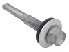 ForgeFix TechFast Hex Head Roofing Screw Self-Drill Heavy Section 5.5 x 38mm Pack 100