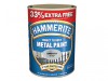 Hammerite Direct to Rust Smooth Finish Metal Paint Silver 750ml + 33%
