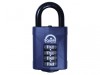 Squire CP50 Combination Padlock 4-Wheel 50mm
