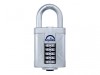 Squire Vulcan Open Boron Shackle Combination Padlock 60mm