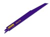 IRWIN® 966R Demolition Sabre Saw Blade 225mm 6 TPI Pack of 5